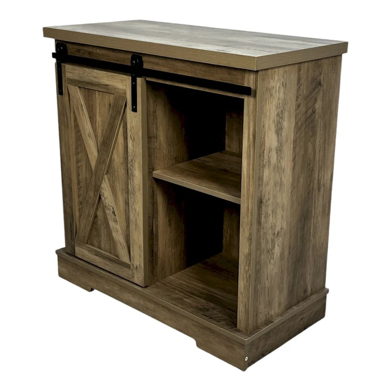 Sideboard im Landhausstil für Wohnzimmer, Kaffeebar, Küche, einfach zu montieren und zu reinigen