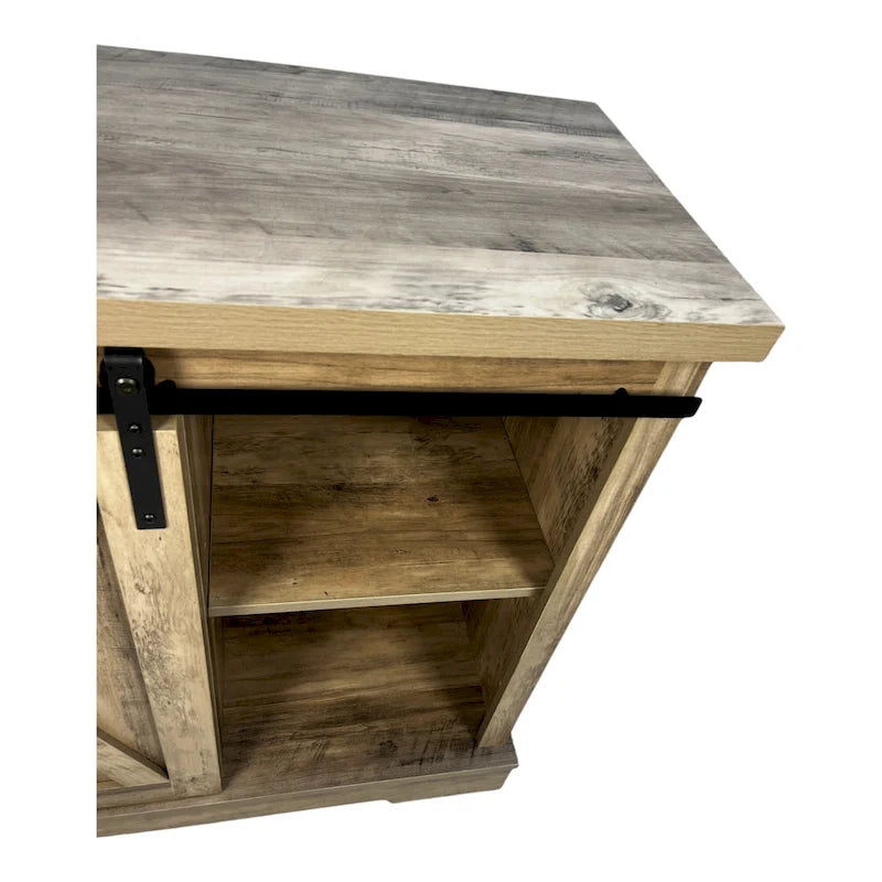 Sideboard im Landhausstil für Wohnzimmer, Kaffeebar, Küche, einfach zu montieren und zu reinigen