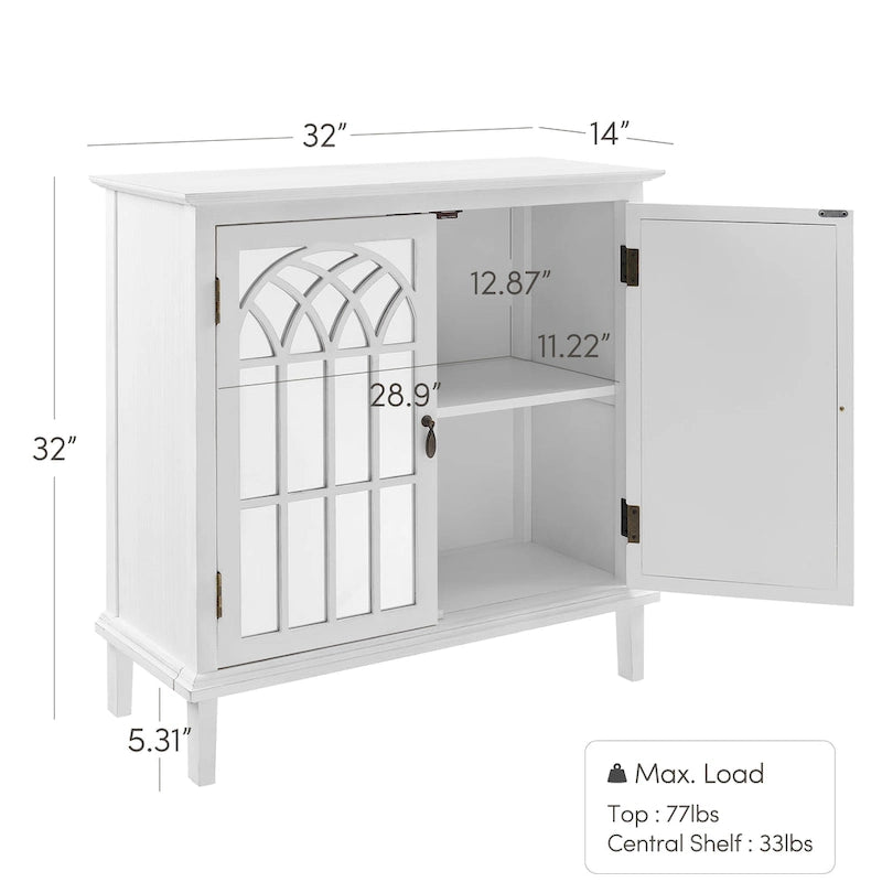 Retro und romantischer Blumenschrank