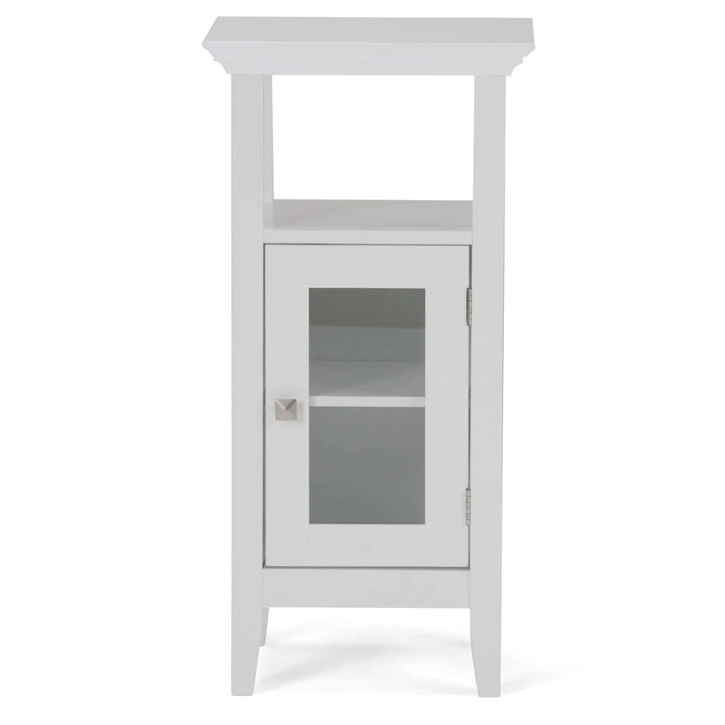 30H x 15B Standregal für Badezimmer, Reinweiß