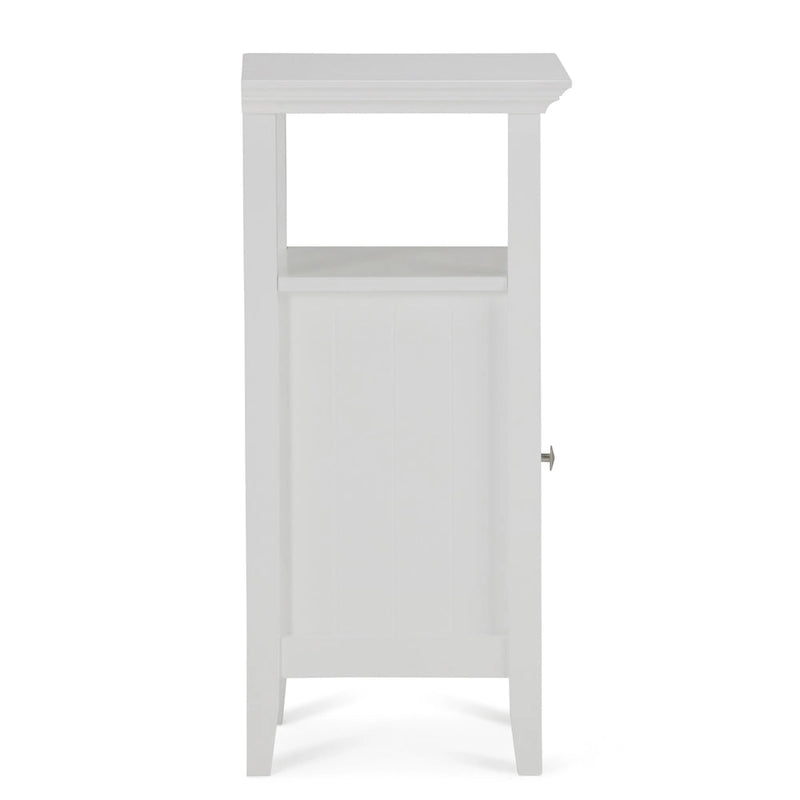 30H x 15B Standregal für Badezimmer, Reinweiß