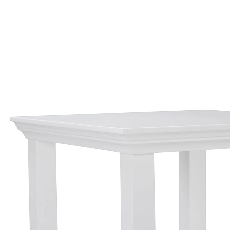 30H x 15B Standregal für Badezimmer, Reinweiß