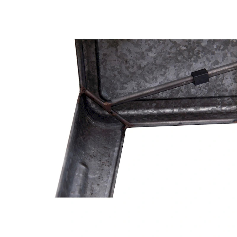Garderobenbank aus Metall