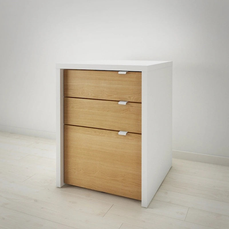 3-Schubladen-Aktenschrank für das Home-Office