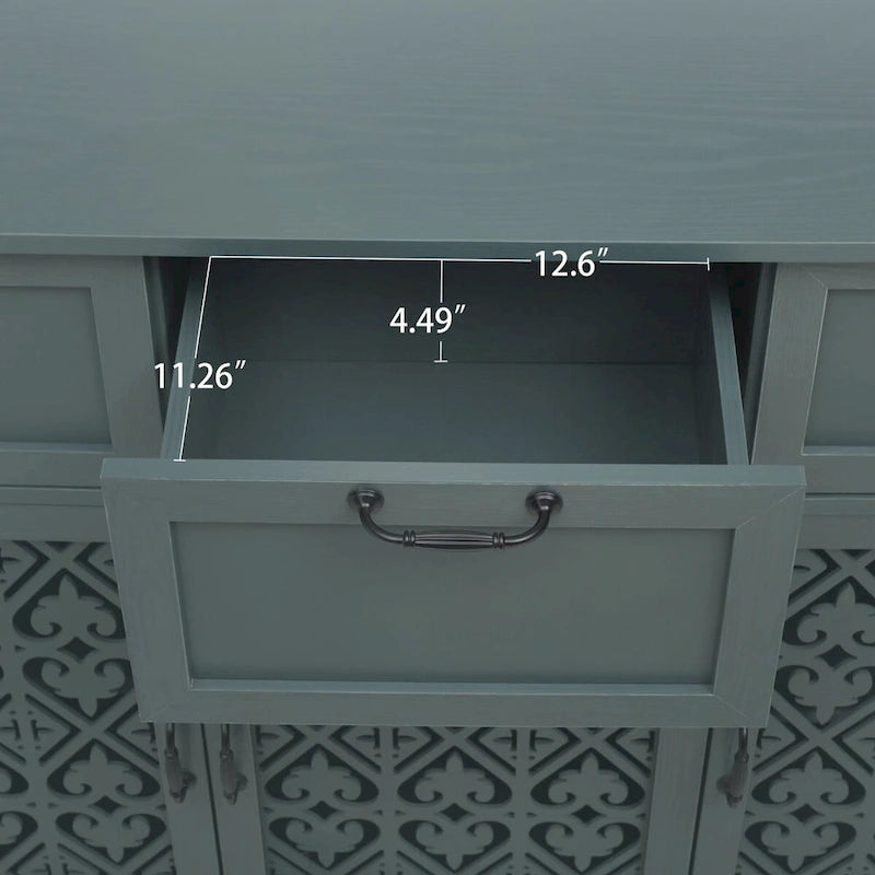 3-türiger, 3-schubladiger Schrank für das Schlafzimmer