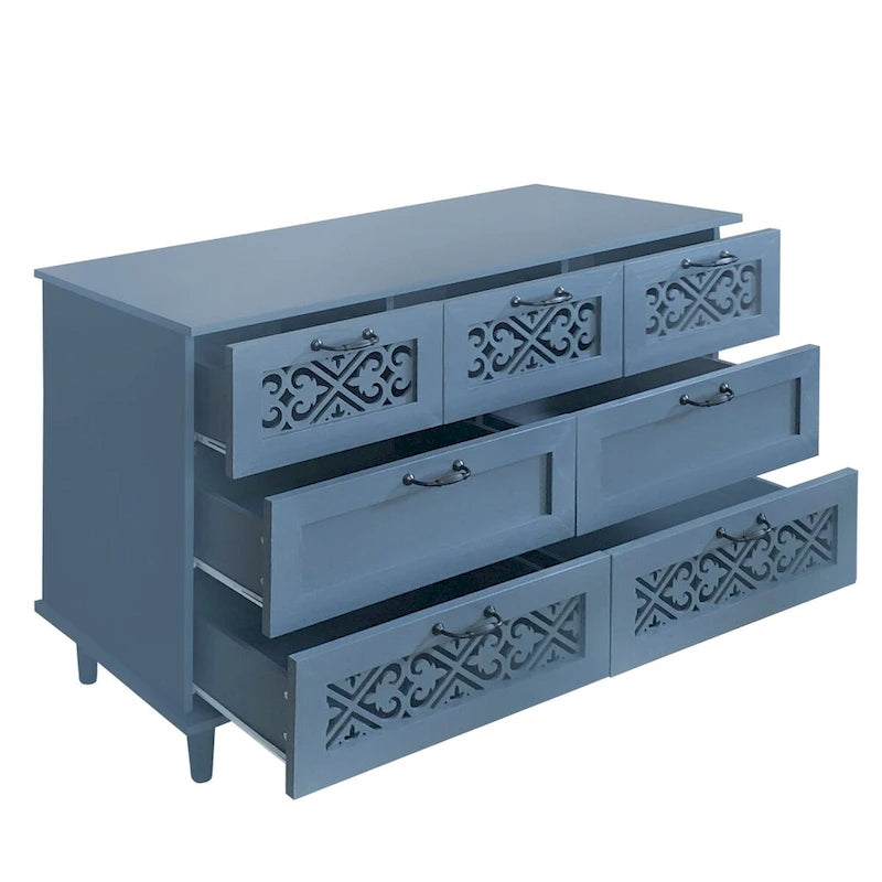3-türiger, 3-schubladiger Schrank für das Schlafzimmer