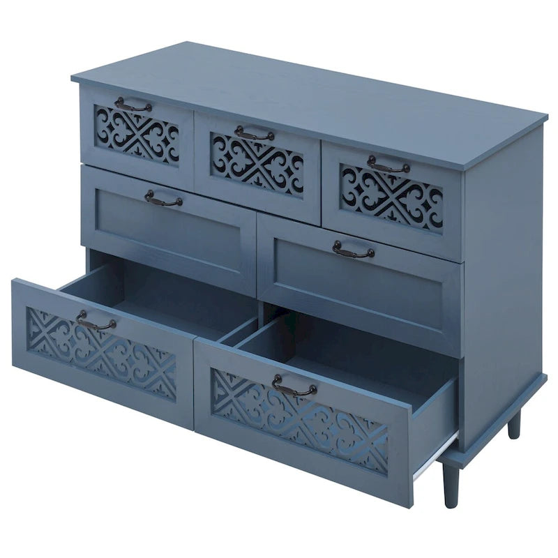 3-türiger, 3-schubladiger Schrank für das Schlafzimmer