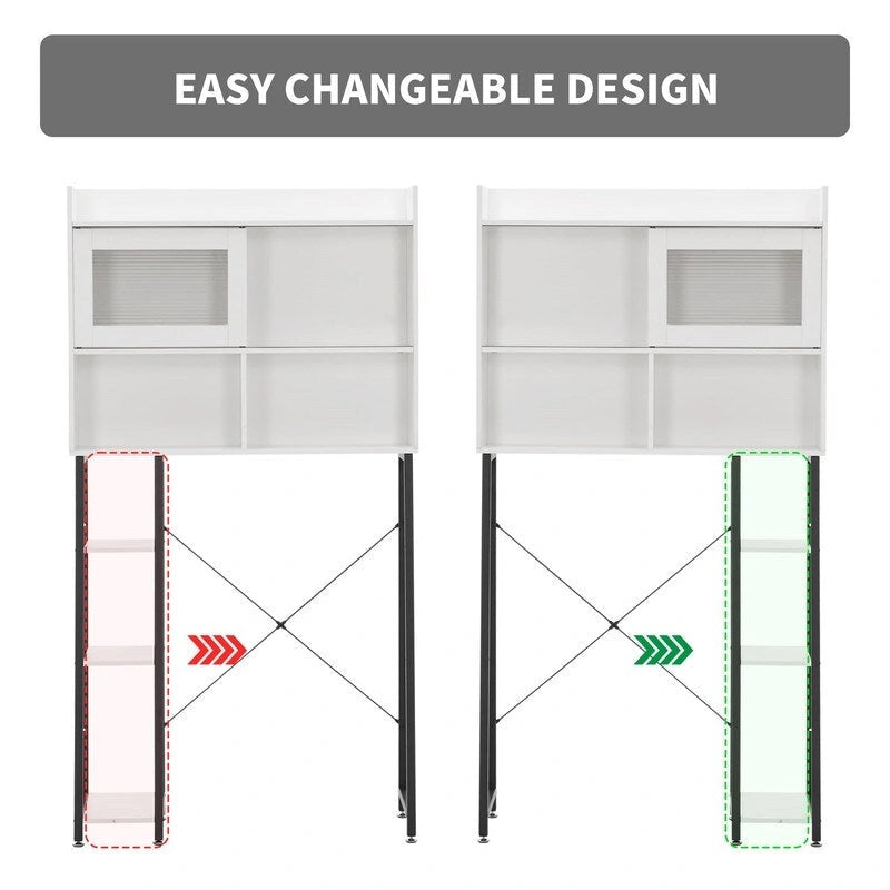 WC-Oberschrank – 11,8T x 32,3B x 60,2H